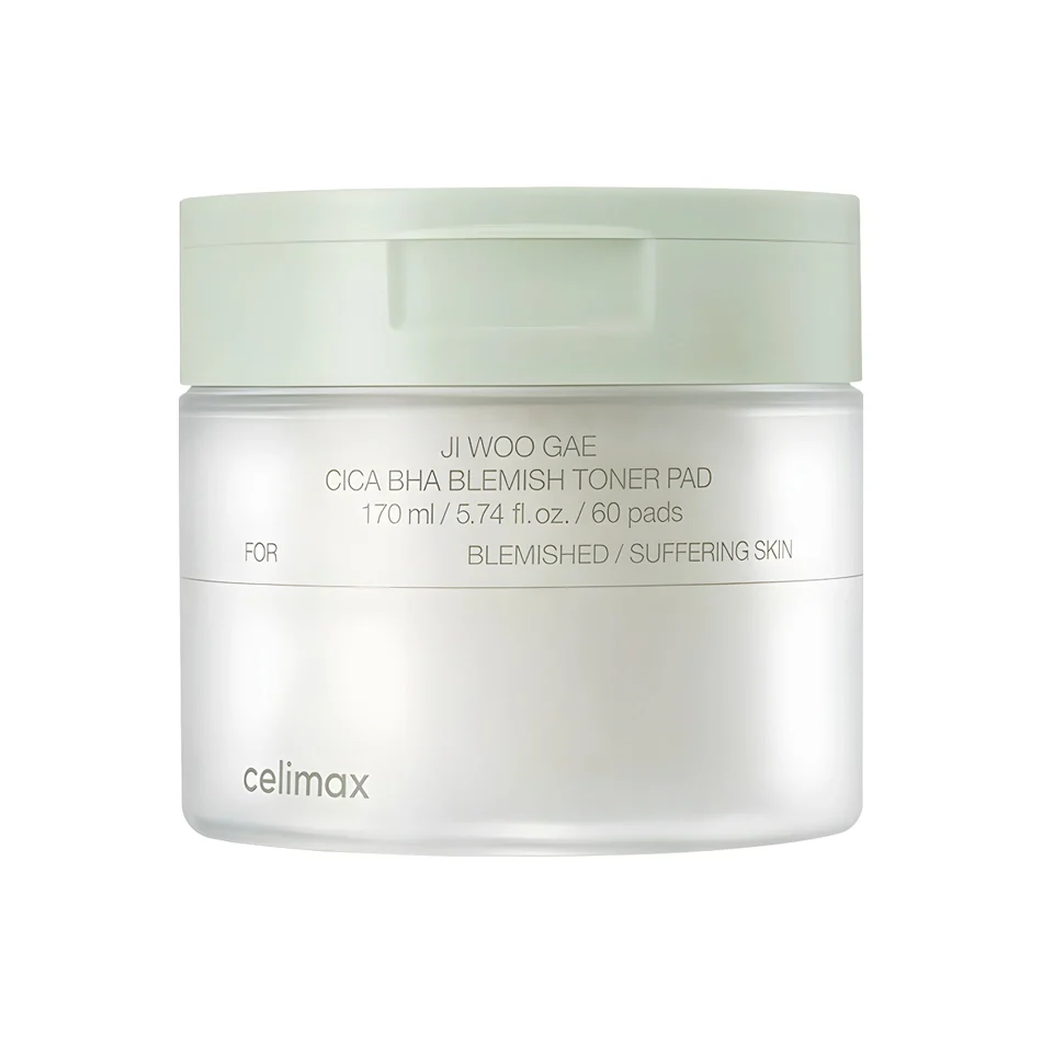 Пэды cica bha blemish toner pad Celimax