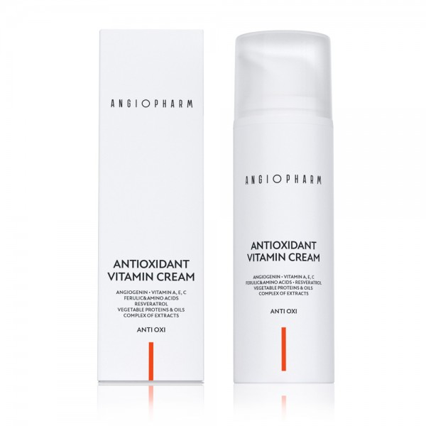 Angiopharm Антиоксидантный крем с витаминами 50мл