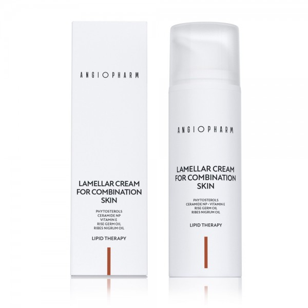 Angiopharm Ламеллярный крем для комбинированной кожи 50мл