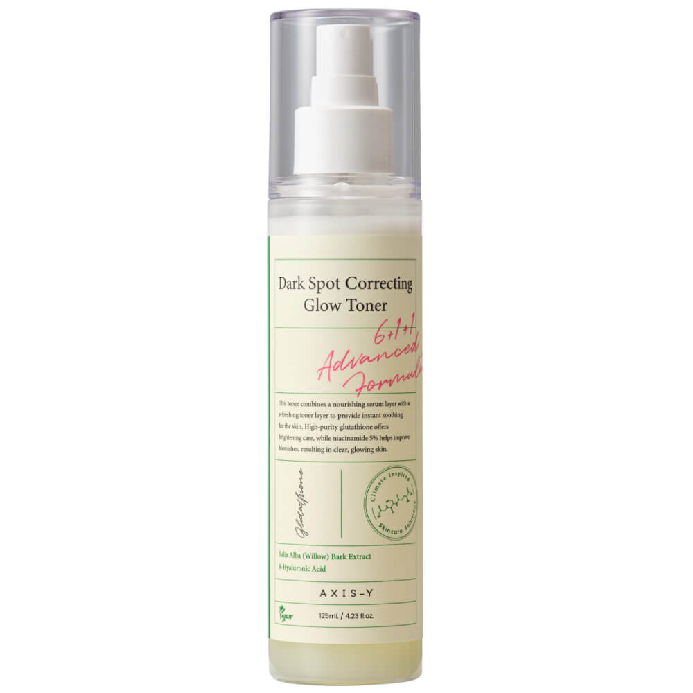 Axis-y dark spot correcting glow toner