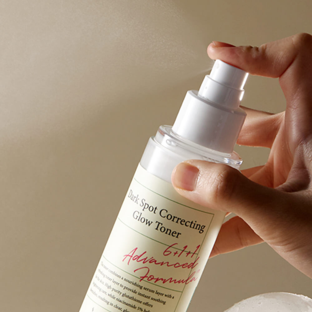 Axis-y dark spot correcting glow toner