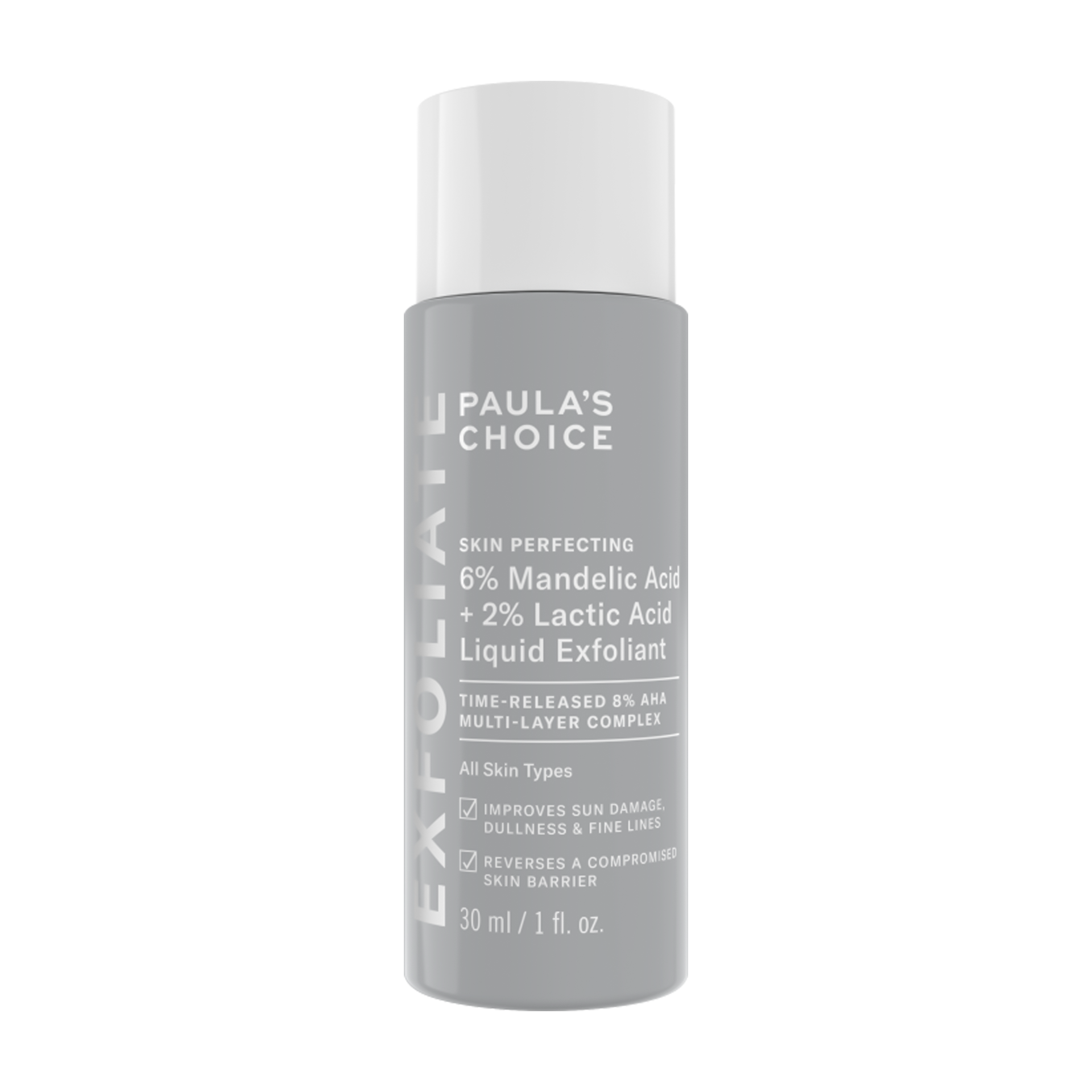 Paulas Choice Skin Perfecting 6% Mandelic Acid + 2% Lactic Acid Liquid Exfoliant 30ml