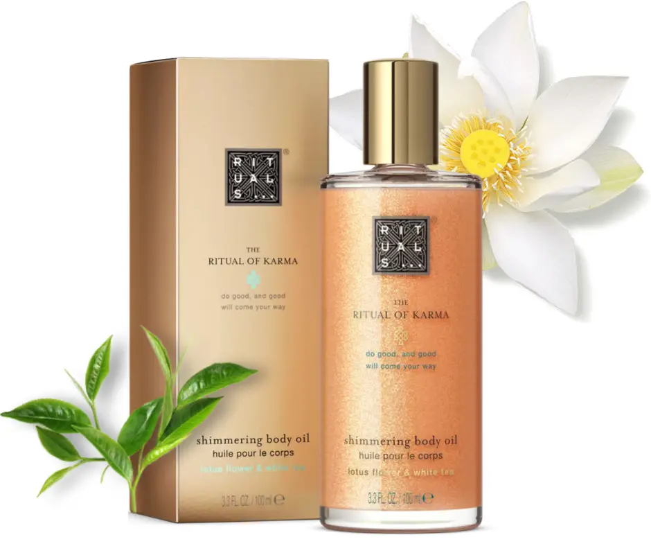 Ritual of KARMA shimmering body oil 100ml шиммерное масло для тела 100мл