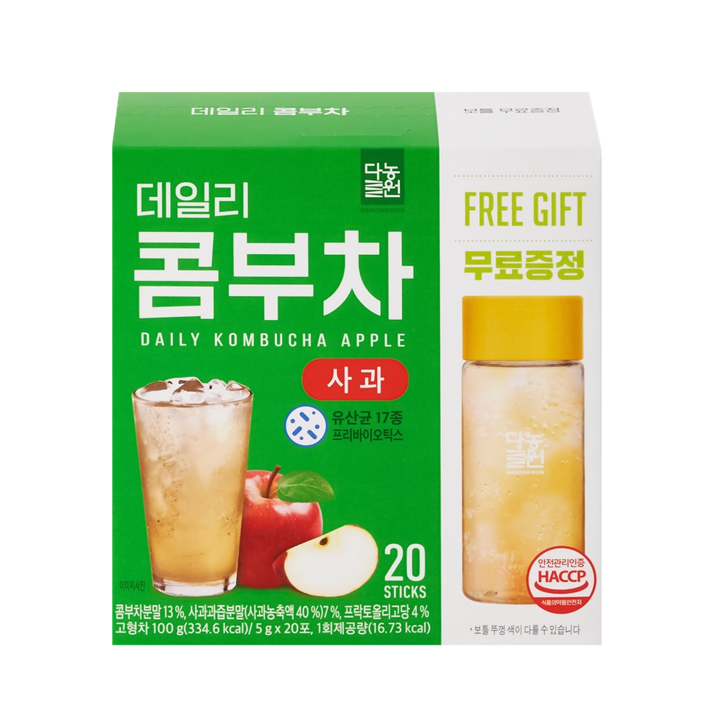 1 ШТ Комбуча Daily Kombucha Apple