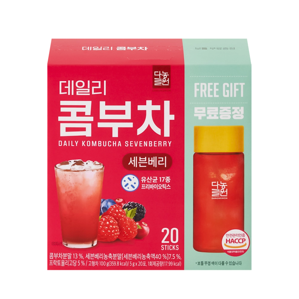 1 ШТ Комбуча Daily Kombucha Sevenberry