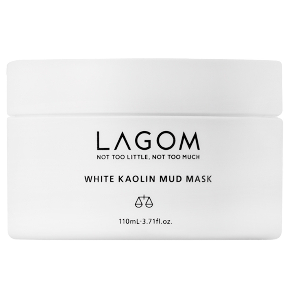 Lagom White Kaolin mud mask Глиняная маска с каолином