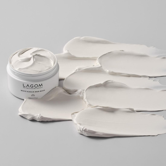 Lagom White Kaolin mud mask Глиняная маска с каолином