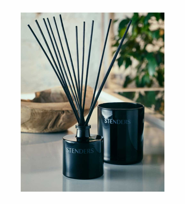 Stenders Reed Diffuser Tobacco&Amber Аромадиффузор с палочками Табак и Янтарь 100мл