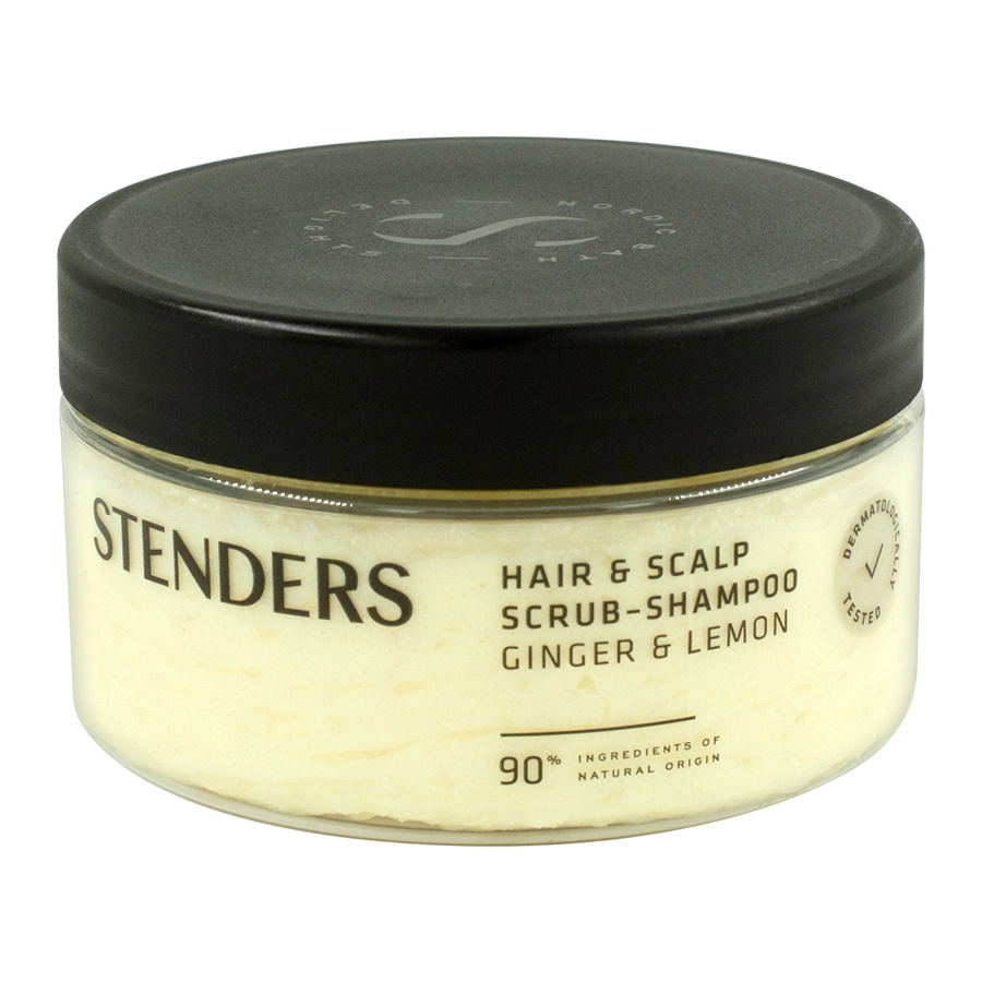 Stenders Hair&Scalp Scrub-Shampoo Ginger-Lemon Шампунь-Скраб для волос имбирь-лимон 300г