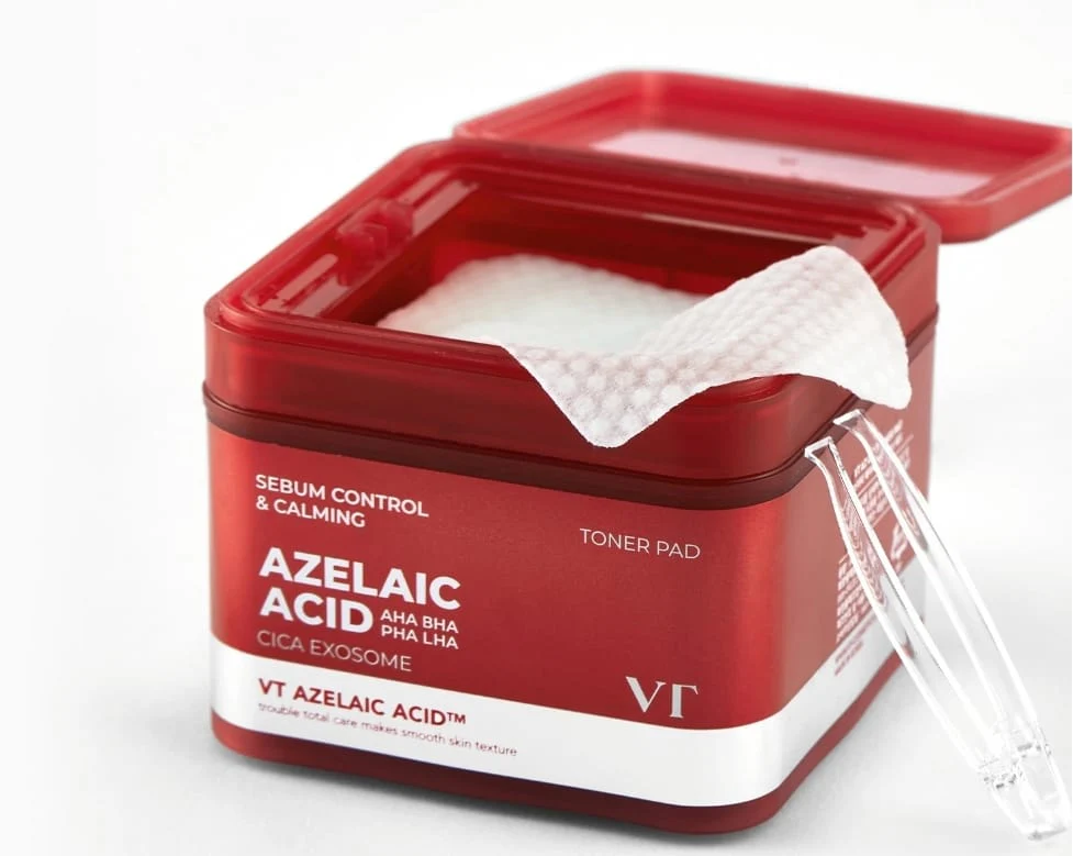 VT-cosmetics Azelaic  Toner Pad
