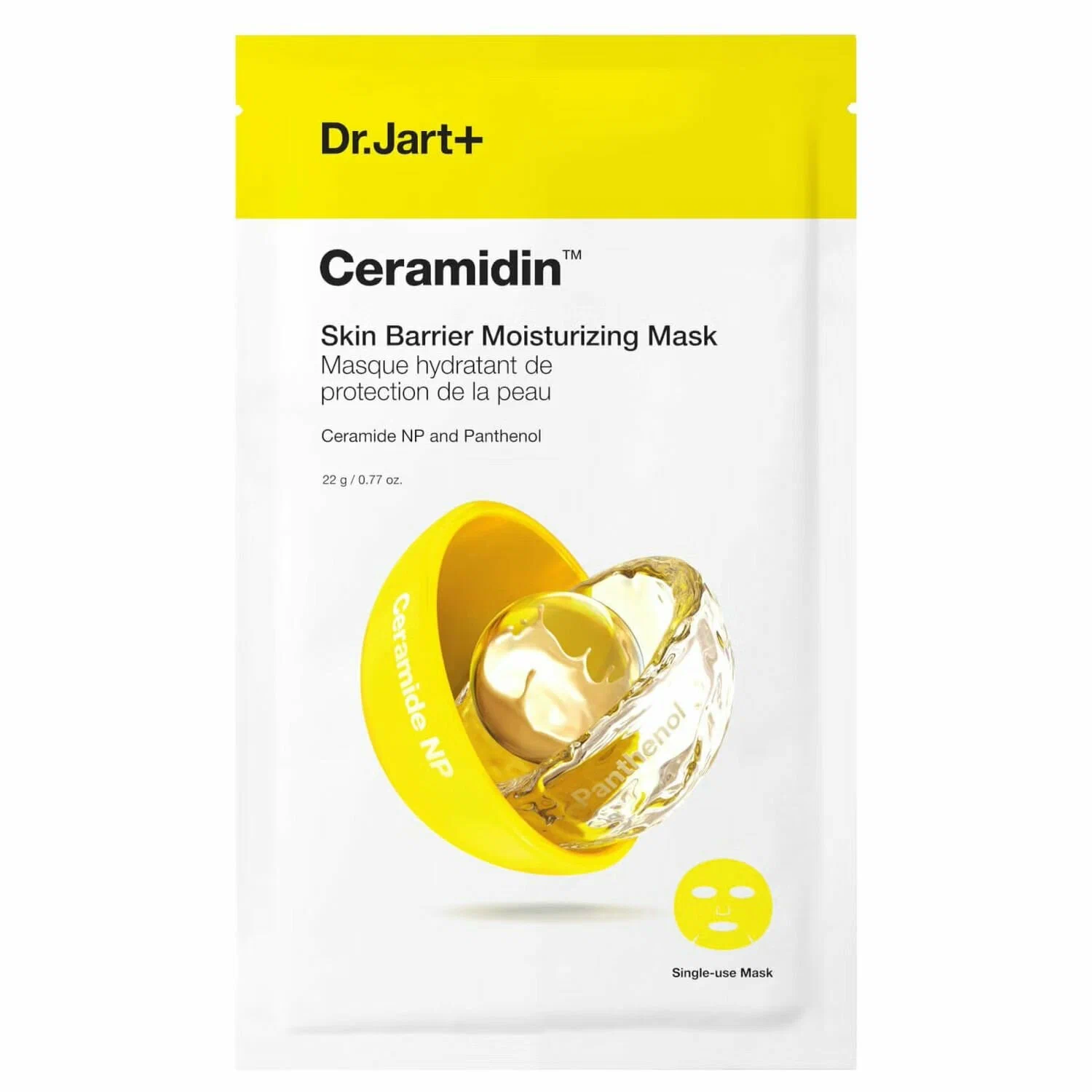 Dr.Jart+ Ceramidin Skin Barrier Moisturizing Mask 1шт