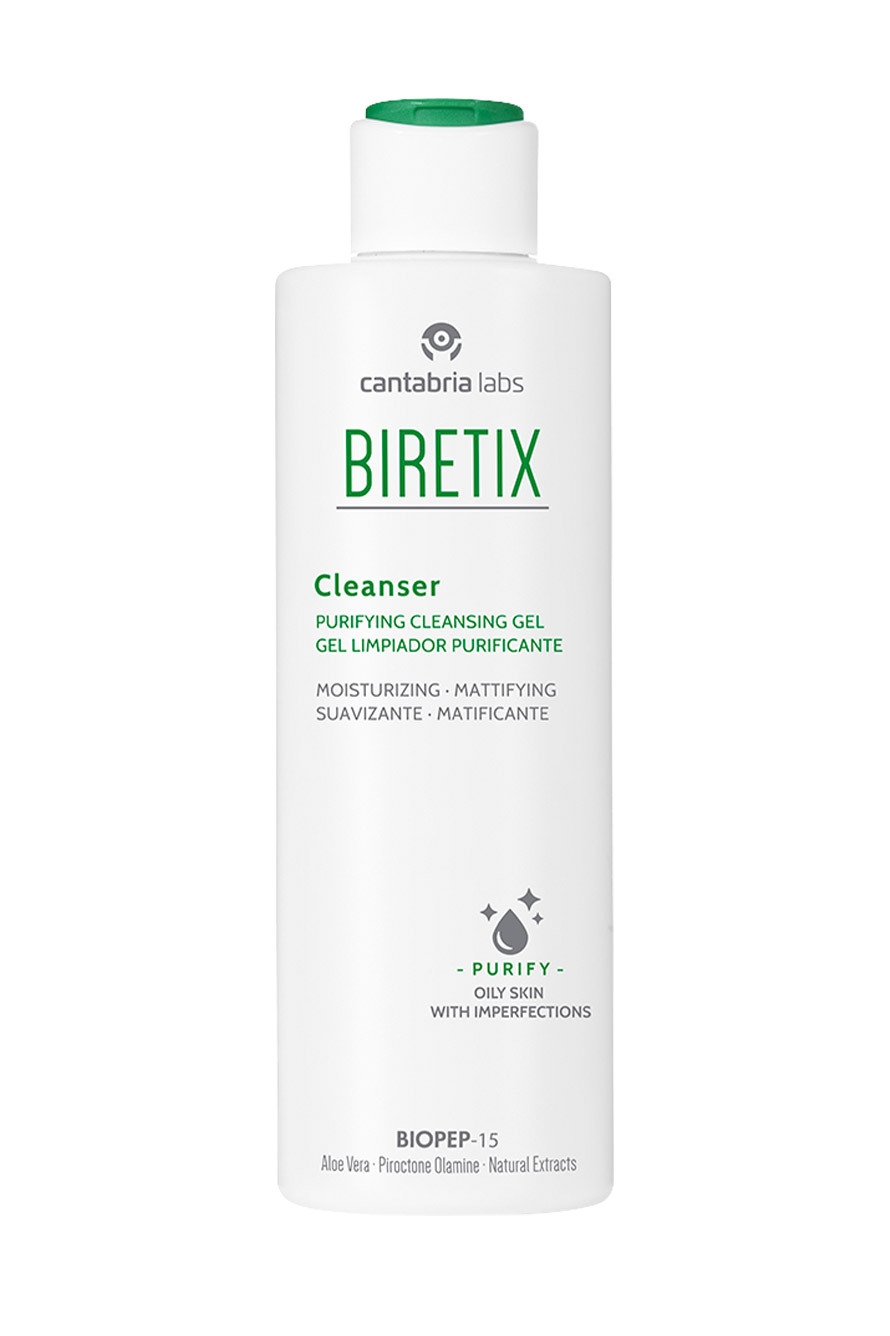 CANTABRIA LABS Гель очищающий при акне Biretix Cleanser 200ml