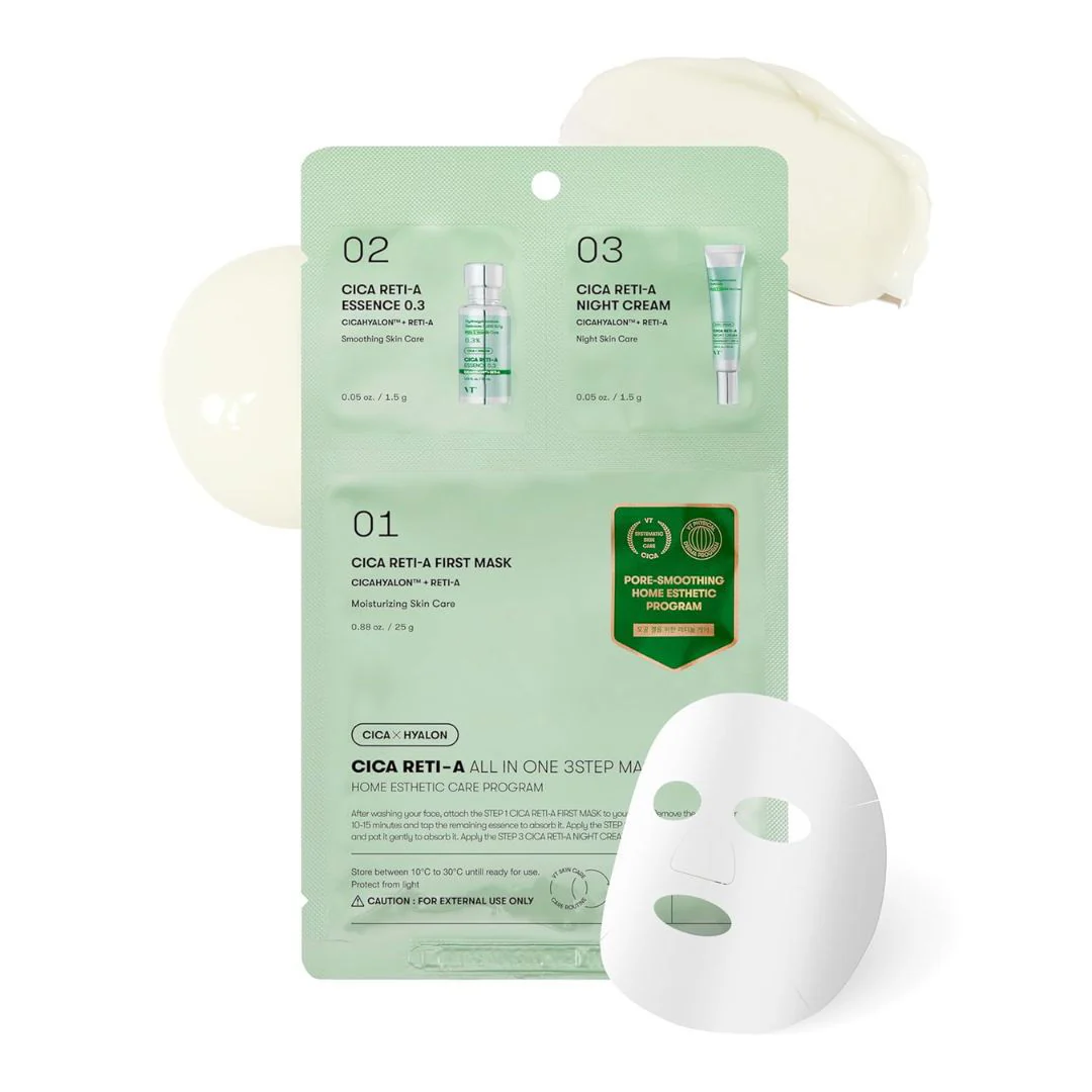 VT-cosmetics Cica Reti A  a all in one 3step mask