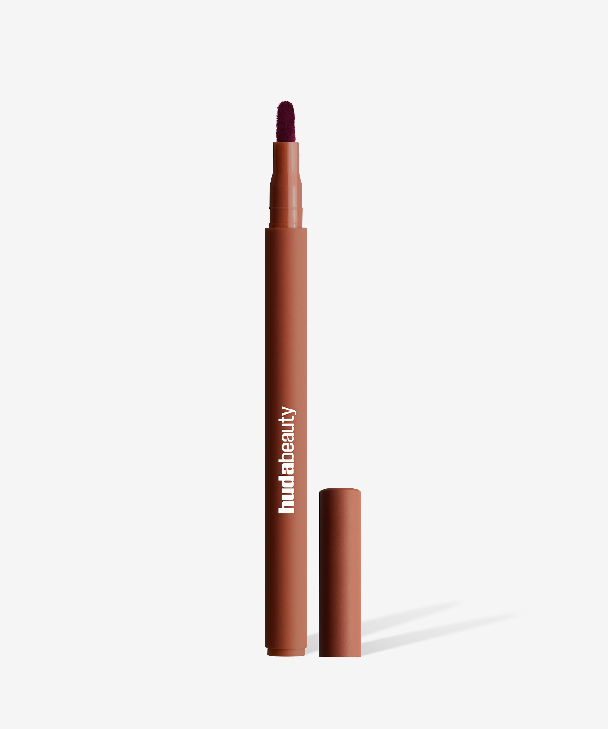 HUDABEAUTY Тинт Lip tint фломастер Warm brown