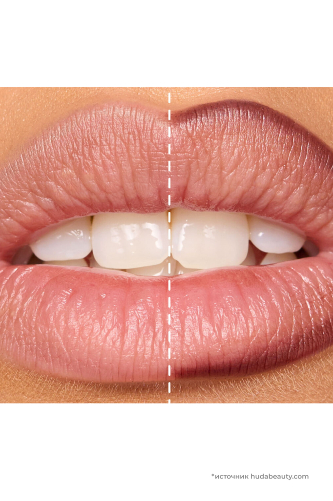 HUDABEAUTY Тинт Lip tint фломастер Warm brown