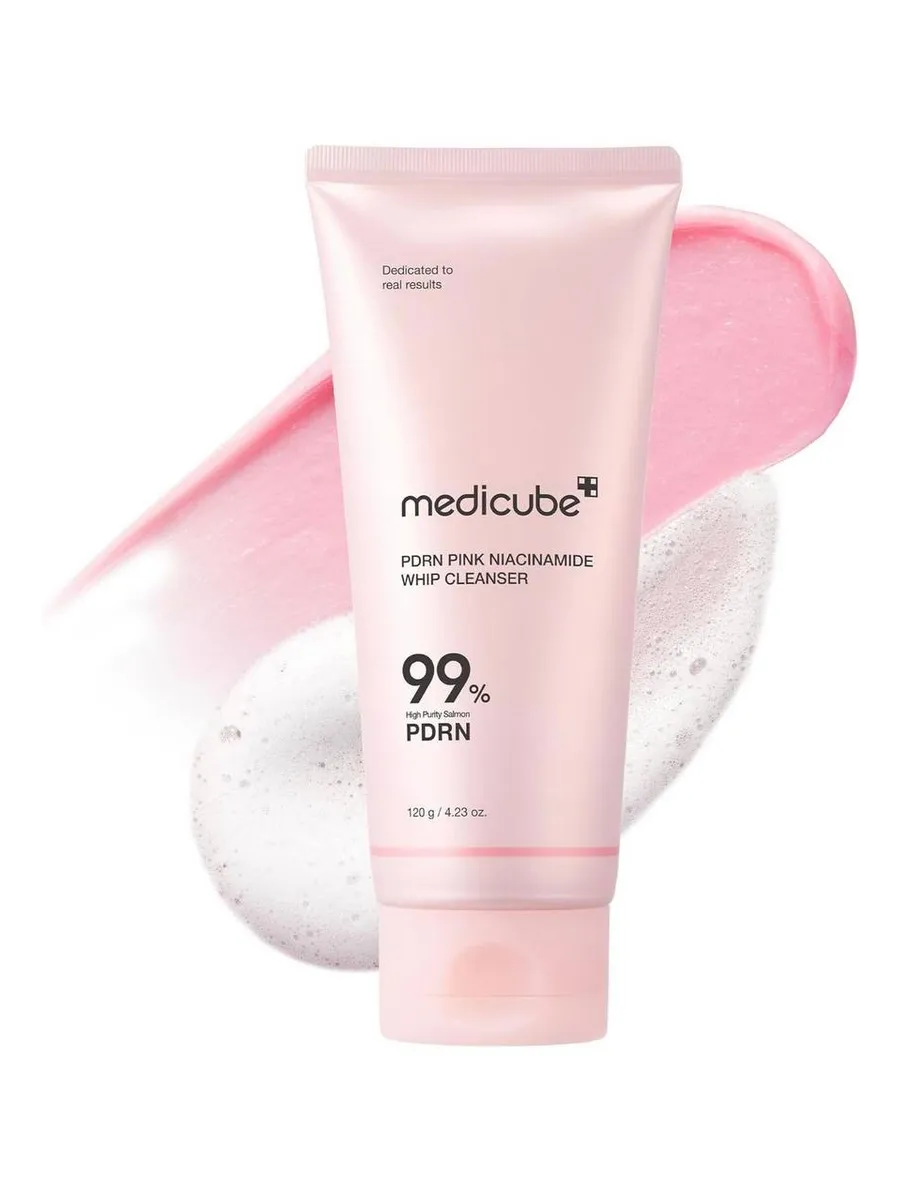 Medicube PDRN pink niacinamide whip cleanser 120 ml