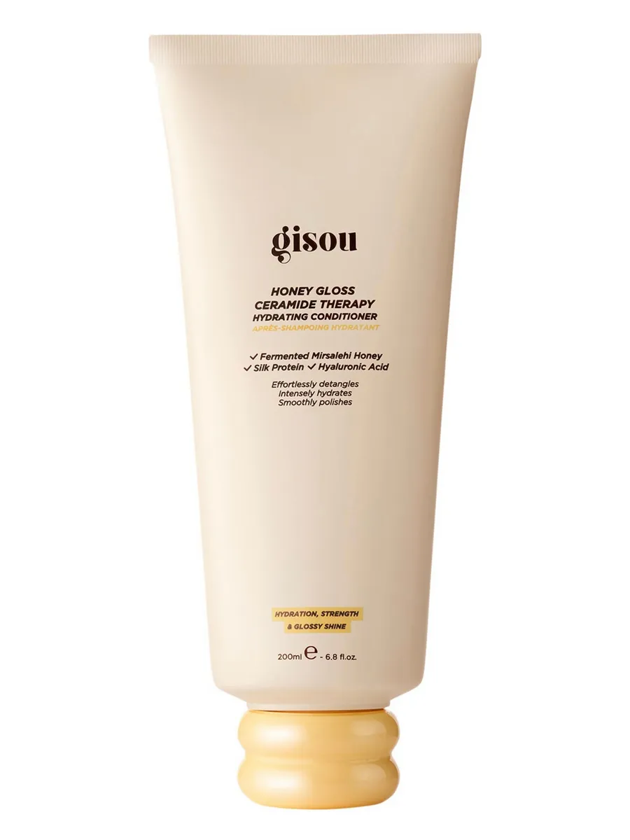 gisou honey gloss ceramide therapy conditioner 200 ml