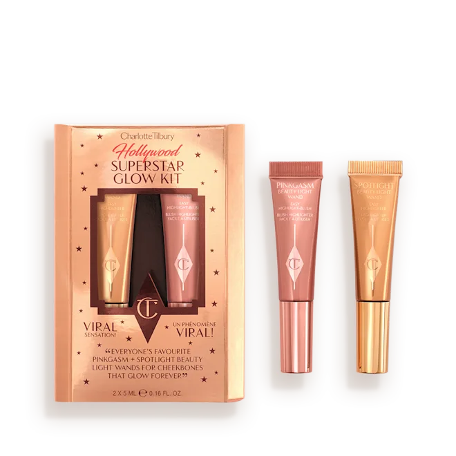 Charlotte Tilbury Hollywood glow kit хайлайтеры набор мини