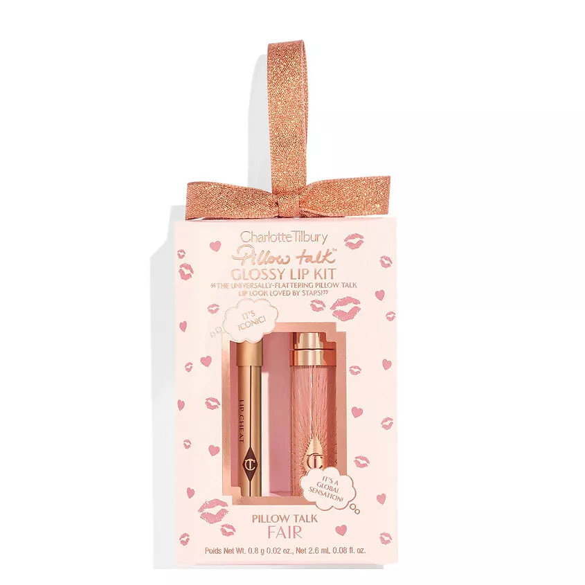 Charlotte Tilbury Pillow talk fair lip kit набор для губ
