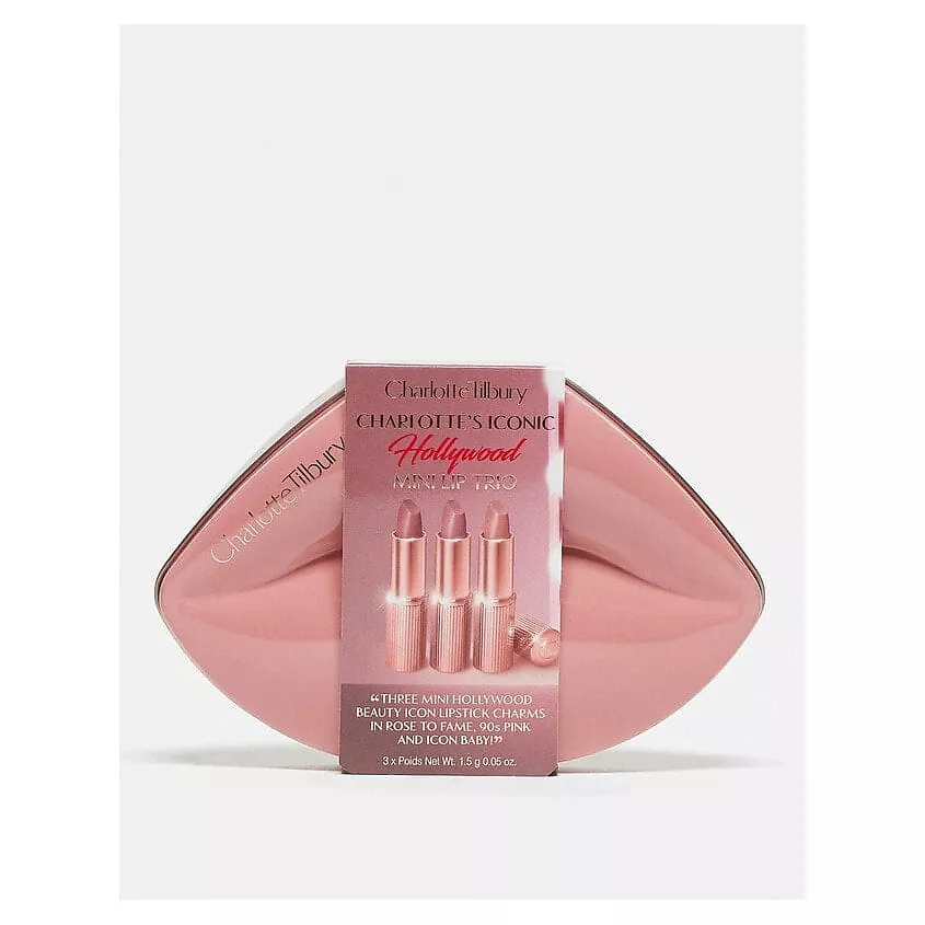 Charlotte Tilbury Hollywood mini lip trio набор для губ