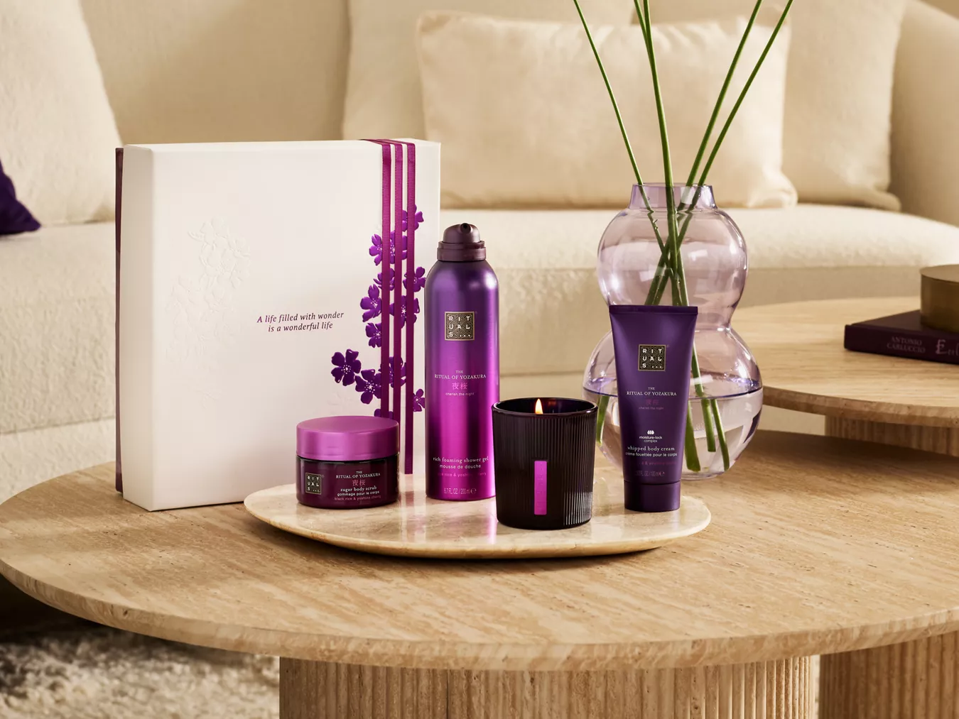 The Ritual YozaKURA 4В1 (СКРАБ/ПЕНКА/КРЕМ/СВЕЧА)