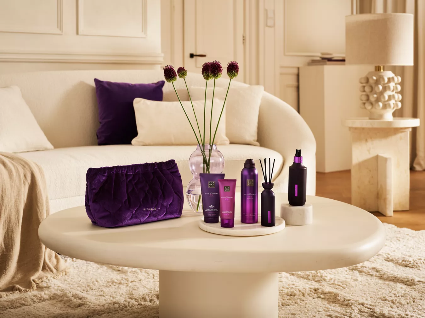 Ritual The Ritual of Yozakura Набор с косметичкой большой (Диффузор/пенка/крем/для рук/парфюм в дом)