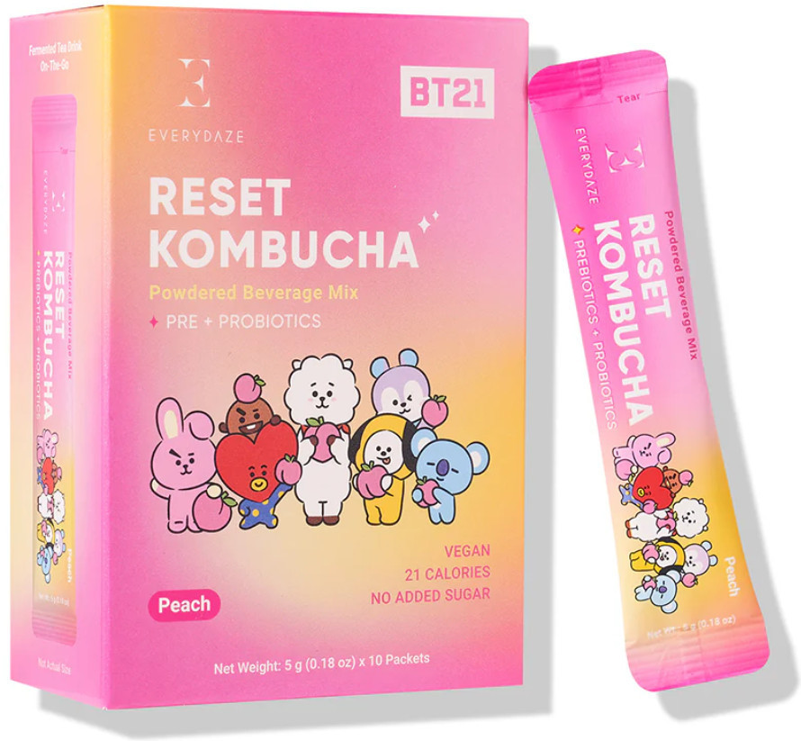 Everydaze Reset kombucha Peach 1 ШТ
