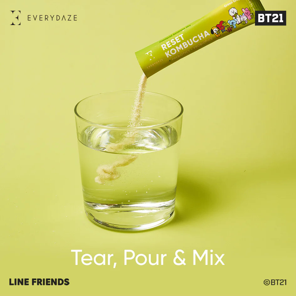 Everydaze Reset kombucha Green Grape 1 ШТ