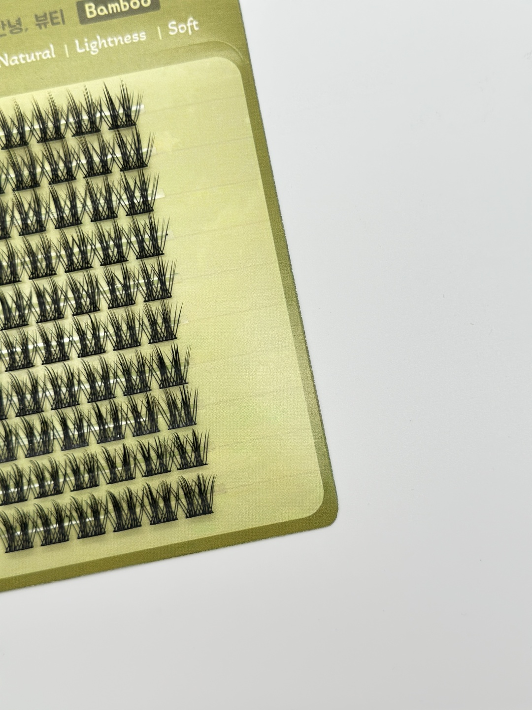 Hey Beauty набор ресниц Bamboo зеленые