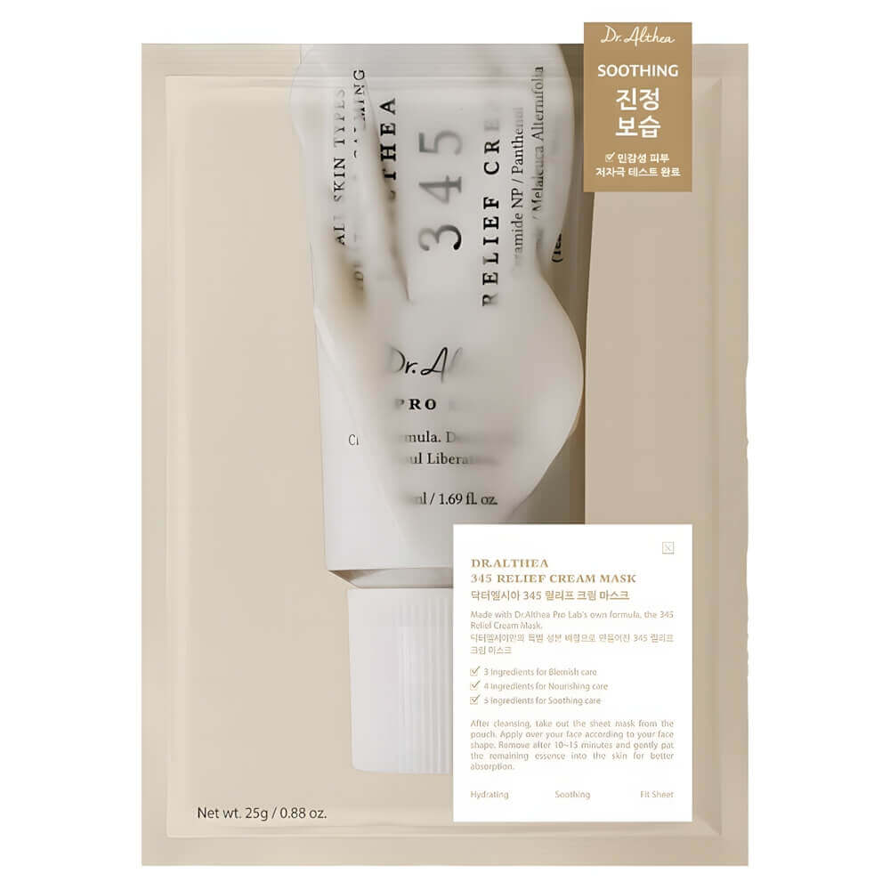 Dr.Althea 345 relief cream Mask