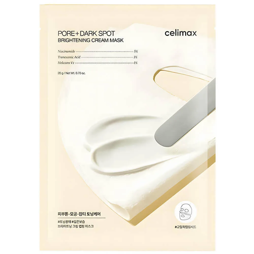 Celimax Pore+dark spot brightening cream mask