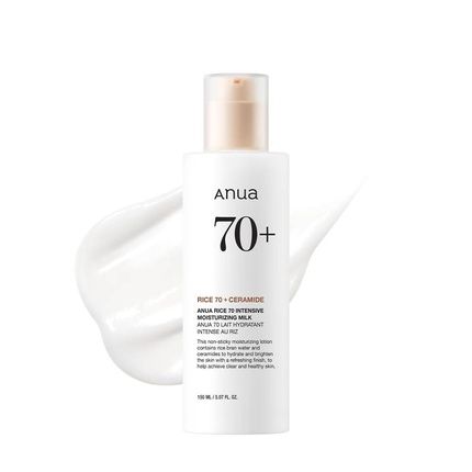 ANUA Rice 70+ Ceramide Intensive Moisturizing Milk 150ml