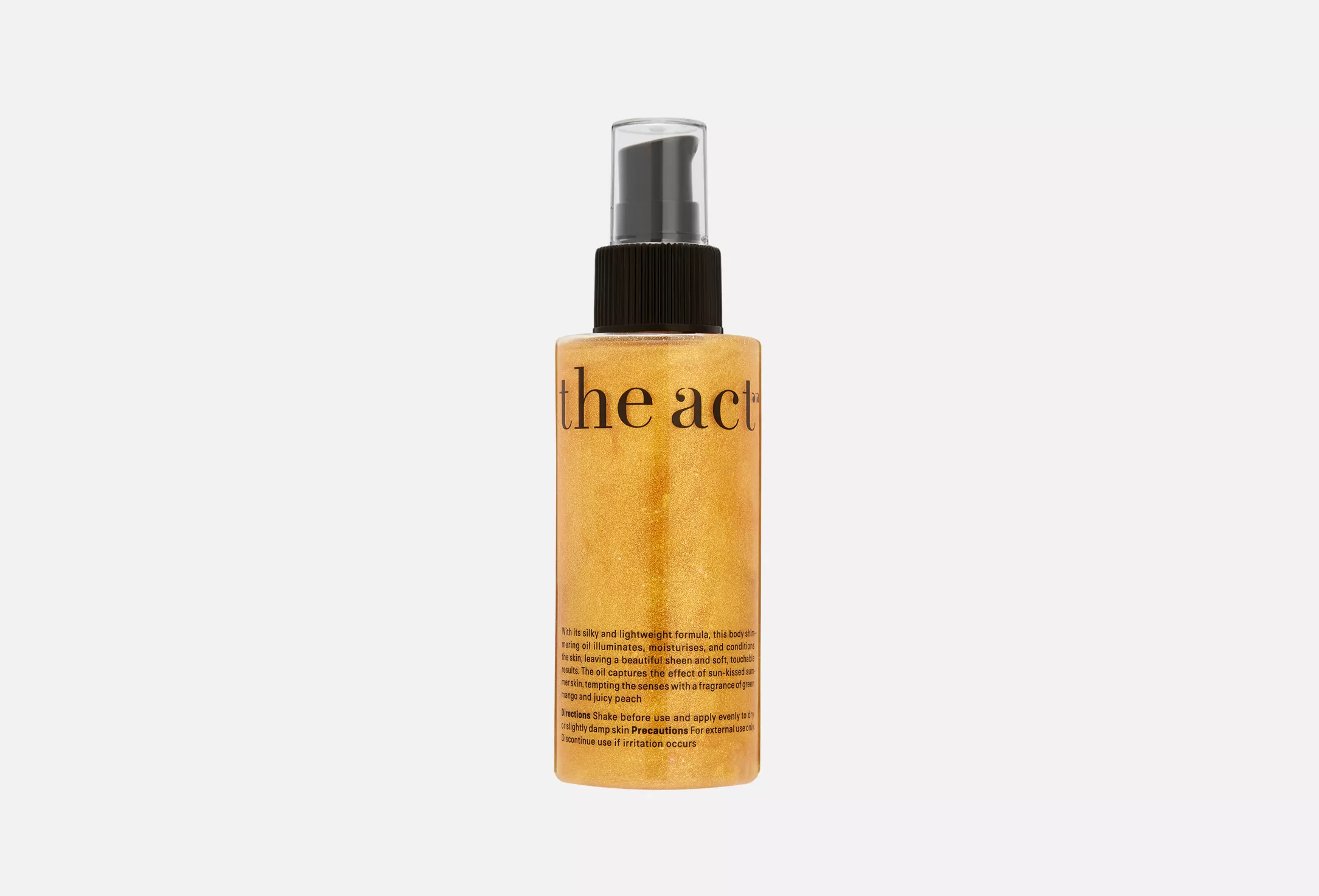 The Act Масло для тела с шимером 100 мл