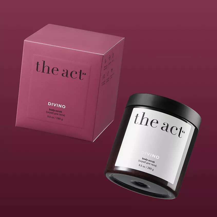 The Act divino body scrub 300g
