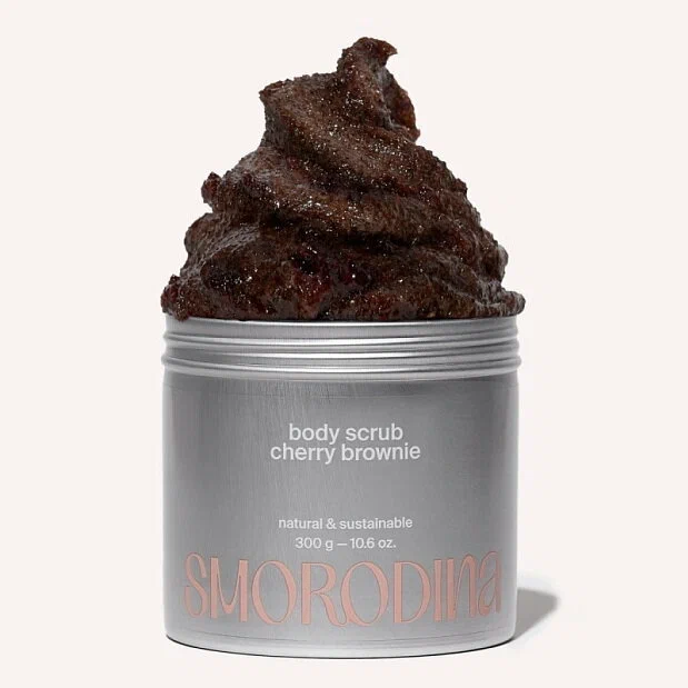 SMORODINA Скраб желе сахарно соляной Вишневый брауни
