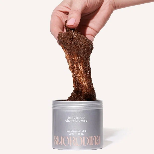 SMORODINA Скраб желе сахарно соляной Вишневый брауни