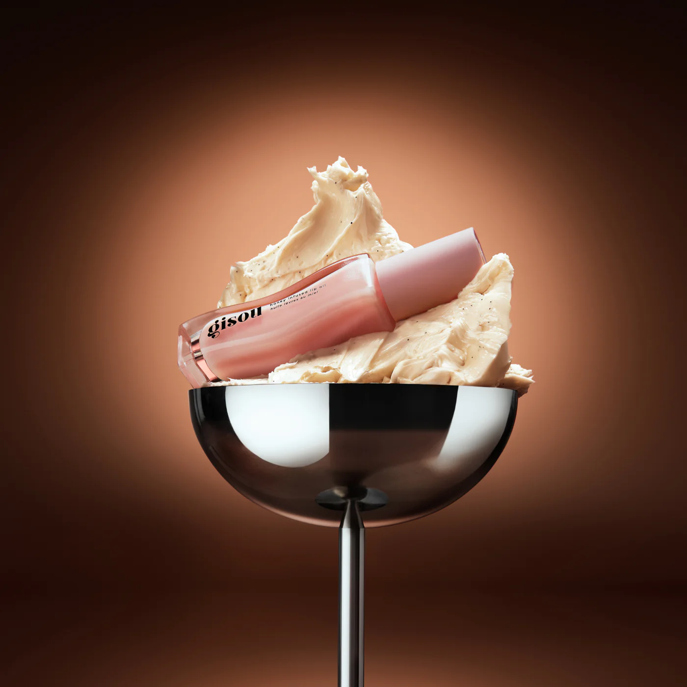 gisou lip oil honey vanilla glaze