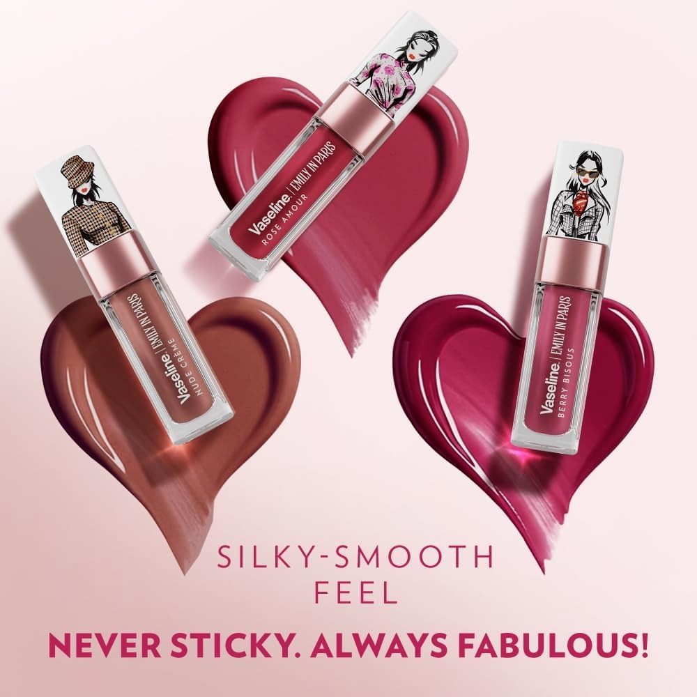 VASELINE intese gloss rose amour tinted lip oil 4 g