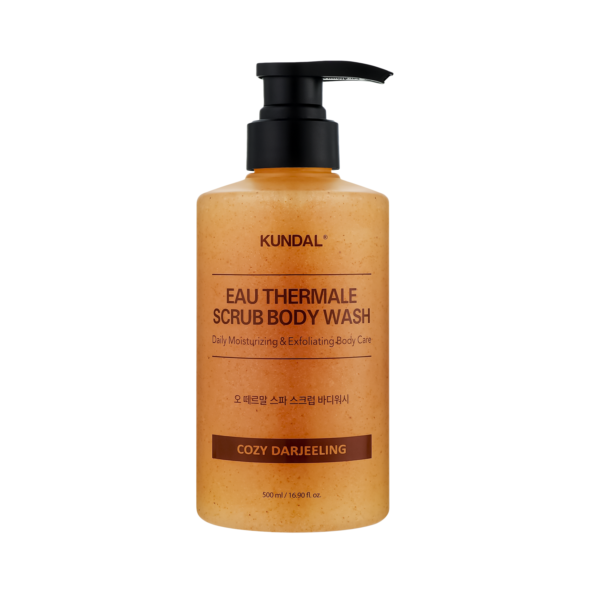 Kundal EAU Thermal Scrub Body Wash Cozy Darjeeling 500ml