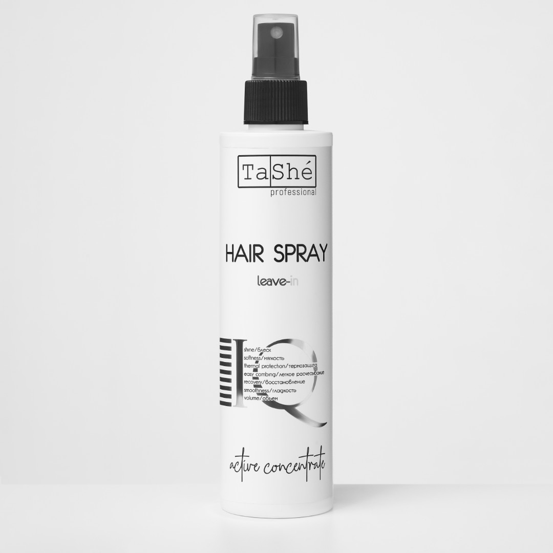 TaShe Leave-in IQ Hair Spray Несмываемый спрей для волос 250мл