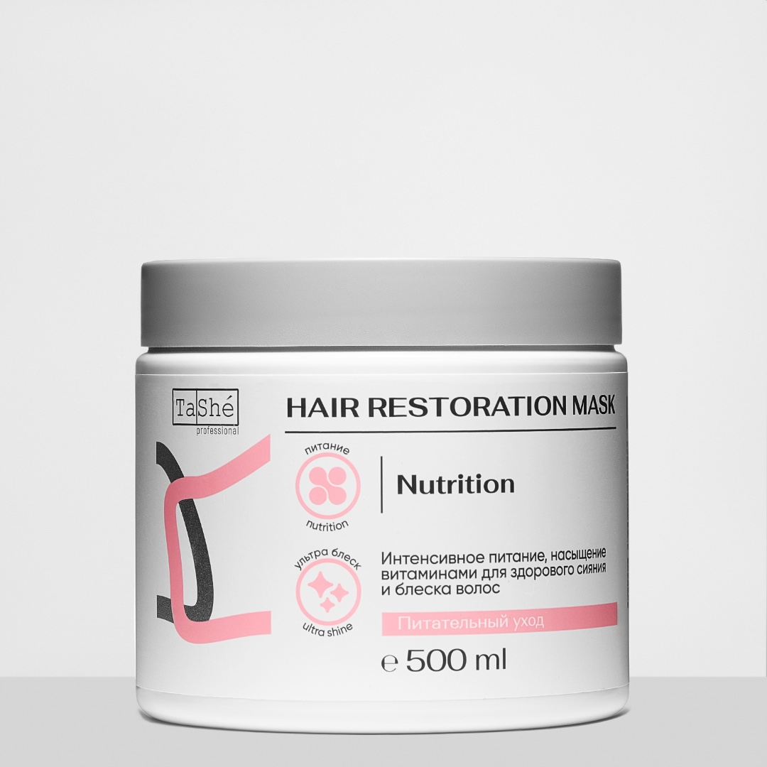 TaShe Hair Restovration Mask Hair Mask  маска-реставратор 500ml