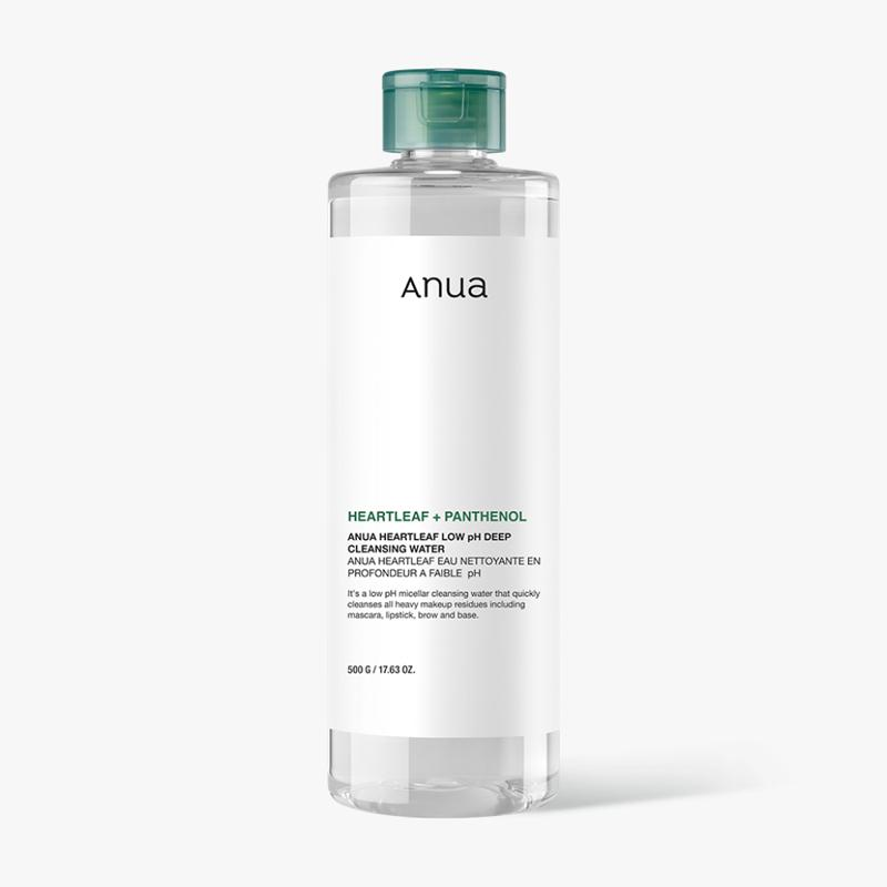 ANUA Heartleaf low ph deep cleansing water 500 g Мицелярная вода