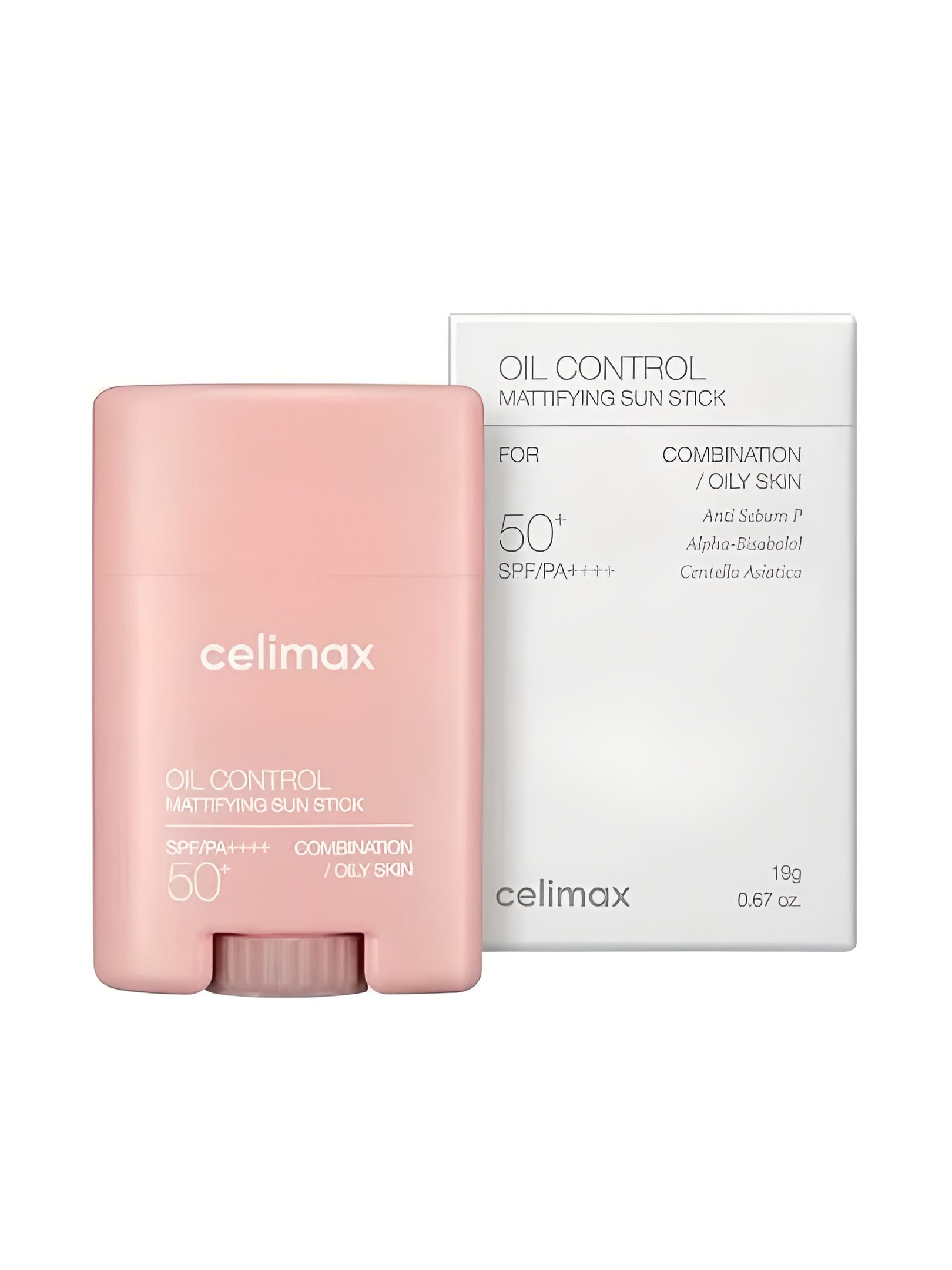 Celimax Oil control mattifying sun stick 19 g Солнцезащитный стик