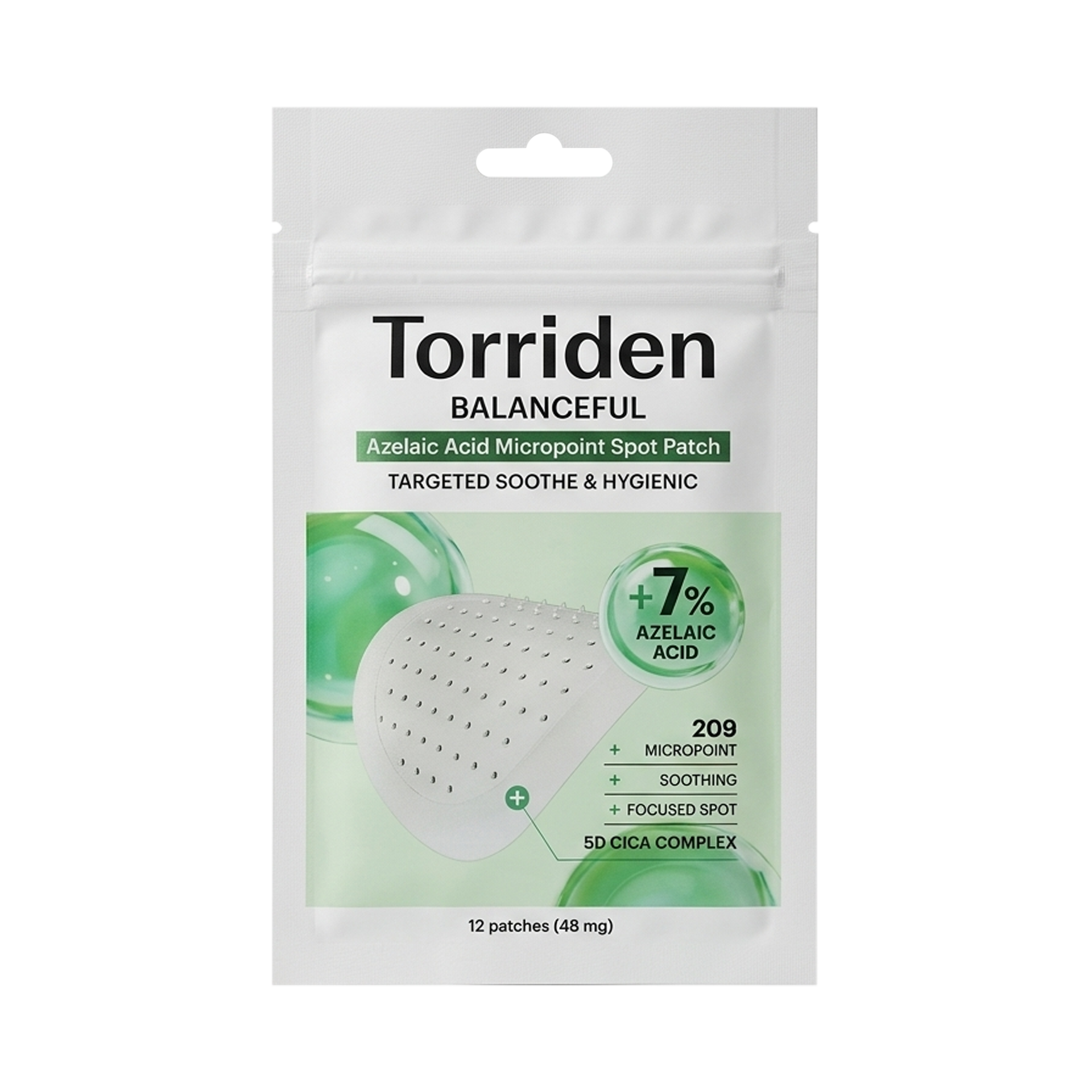 Torriden Balanceful Azelaic acid Spot patch Патчи против прыщей