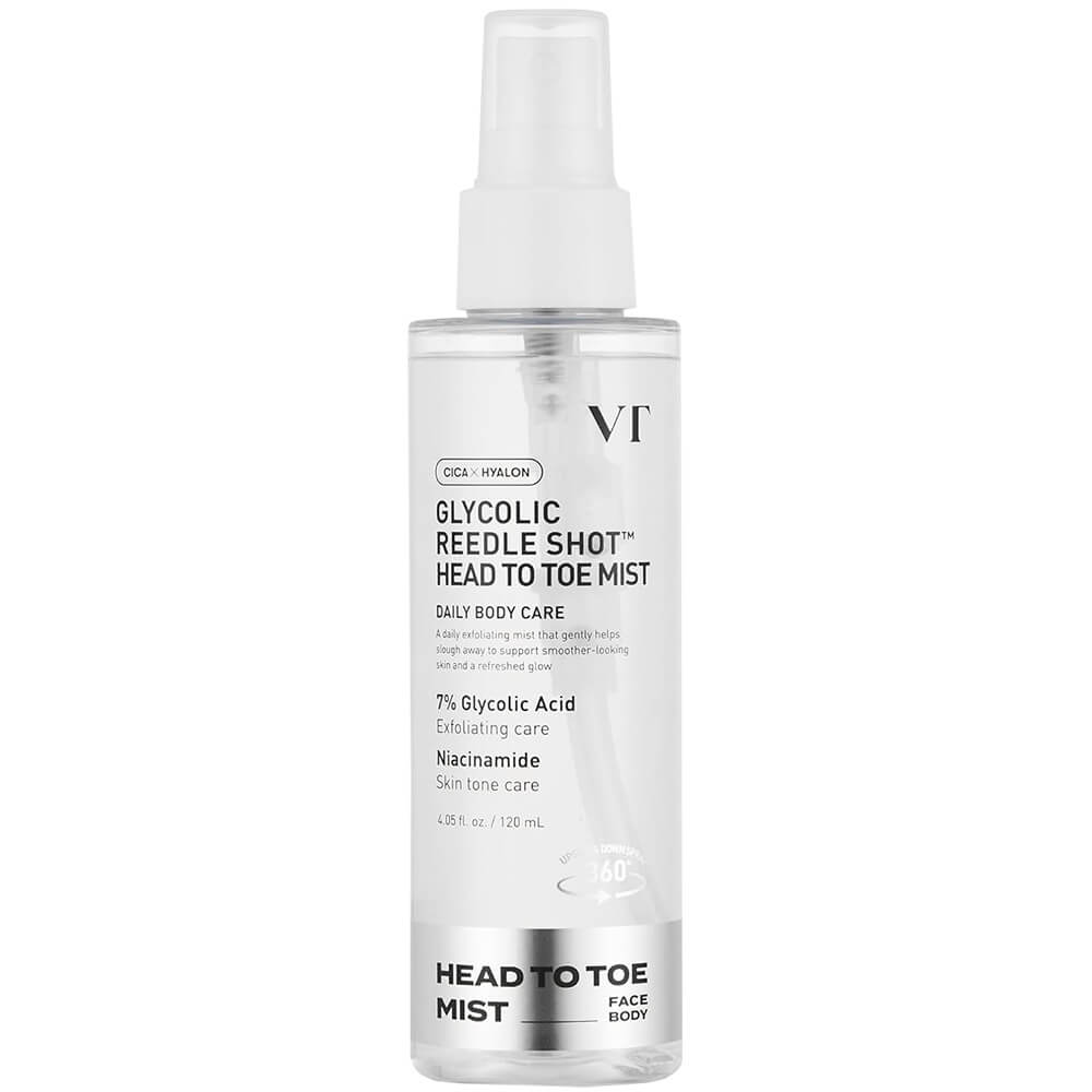 VT Glycolic reedle shot headto toe mist 120 ml