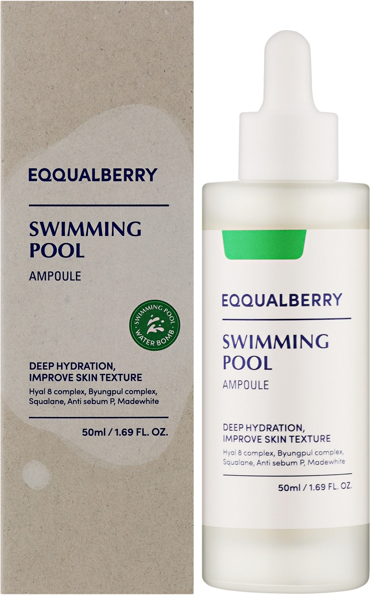 EQQUALBERRY swimming pool ampoule 50 ml
