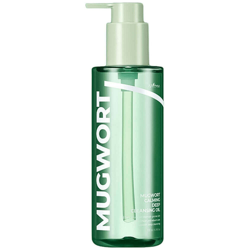 Isntree mugwort calming deep cleansing oil