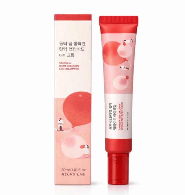 Round LAB Camellia Deep Collagen Firming Peptide Eye Cream 30ml