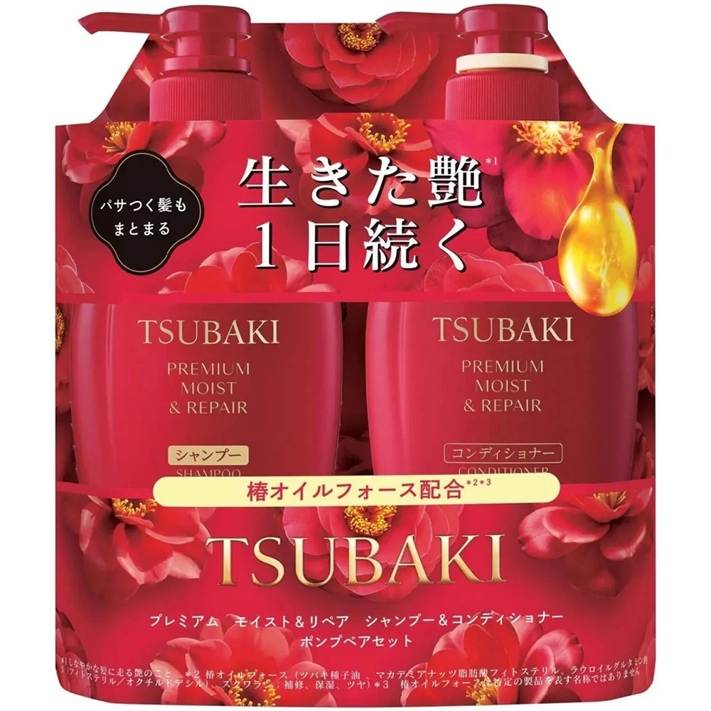 Tsubaki Premium Moist & Repair набор шампунь+кондиционер