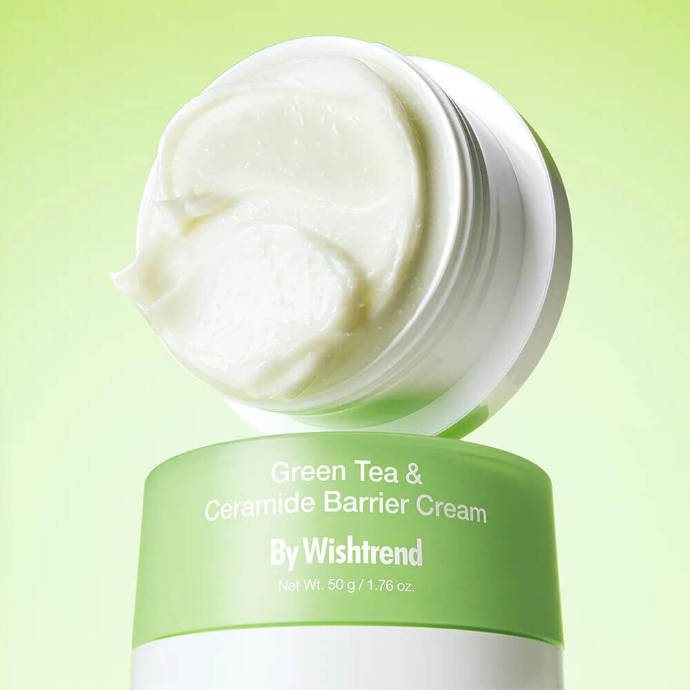 BY WISHTREND Green Tea & Ceramide Barrier Cream 50g